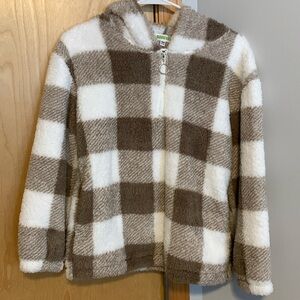 Like new! Quarter zip jacket hoodie